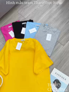 Áo Thun Cổ Tim Dáng Siêu Rộng Freesize - Tharo Clothing [AO00203]