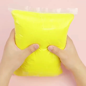 Đất sét đắt nặn tự khô Nhật túi zip to 500g nhiều màu an toàn không độc hại DIY