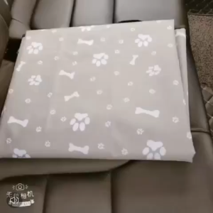 (SG Stock) Waterproof Pet Dog Seat Cover for Car Van Rear Protectors Mat Travel