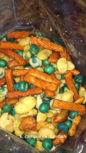 KACANG CAMPUR BAL ISI 4 KG/ KACANG TUMPAH /KACANG MIX (MERK JAIPONG) RENYAH