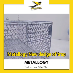 【Ready Stock】NEW Extra Big Cage Monkey Fox Cage 93*40*40Cm Big Trap Cage/ Perangkap Biawak Musang Monyet Sangkar Besi Besar