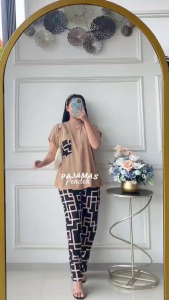 Pajamas Kombinasi: Desain Fashionable & Bahan Lembut