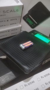 Taffware Digipounds Timbangan Kopi Dapur Timer 3kg Akurasi 0.1g