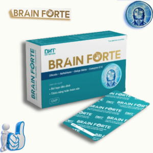 Brain Forte DHT tăng tuần hoàn máu não (Hộp 3vỉ x10 viên)