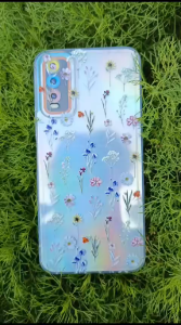 Case Hologram Fashion ( BUNGA 3 ) INFINIX SMART 8 SPARK 20 SPARK 20C SPARK GO 2024 HOT 40i HOT 9 PLAY INF. NOTE 30 4G HOT 30i HOT 40 PRO HOT 40 SPARK 20 PROCasing Hologram Aurora Markas Kesing