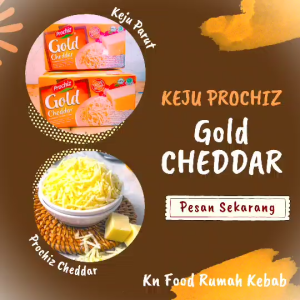Keju Chedar PROCHIZ GOLD: Camilan Sehat & Rasa Lezat