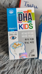 Nhỏ giọt DHA+ vitamin A + vitamin D hỗ trợ bổ não và thị lực