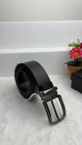 Caspa ใหม่!! เข็มขัดหนังแท้ทั้งเส้น หนังแ​ท้อิตาลี เกรดพรีเมี่ยม เข็มขัดหัวเข็ม ทรงเหลี่ยมมน กว้าง 3.8 ซม. ถอดหัวตัดสายได้ แมทช์ได้หลากหลายแนว รุ่น zp118