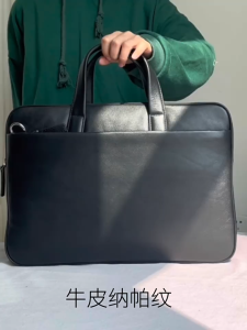 Apple computer bag macbook pro13/14/inch leather business briefcase portable male Dell Asus HP