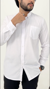 Kemeja Cotton Oxford LS Hey Man Modern Fit
