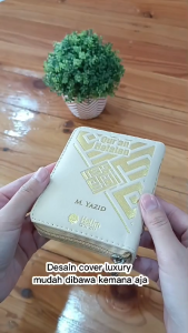 Hampers Gift Lebaran Pria Al-Qur’an Hafalan Saku dan Sajadah Turkiye Premium
