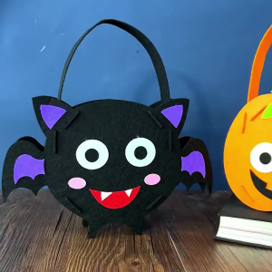 【READY STOCK】Halloween Candy Bag Children Pumpkin Bag Beg Sugar Handmade DIY Candy Bag (BD64)