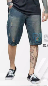 CELANA JEANS PENDEK PRIA SOBEK BIO THING SHORT PANTS DENIM CELANA SANTAI SIZE 28-29-30-31-32-33-34