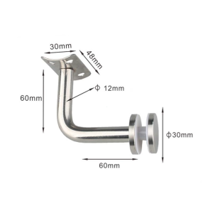Mengenal Bracket Handrail Stainless & Connector Glass Clamp