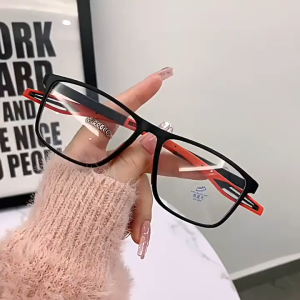 🔥Cc.👍Anti-blue Light Reading Glasses Ultralight TR90 Sport Presbyopia Eyeglasses Women Men Far Sight Optical Eyewear Diopters To +4.0