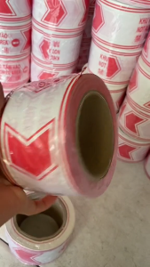 Cuộn rào công trình dây rào cảnh báo khu vực cấm vào dài 100m. Dây dai bền không đứt gãy phai màu