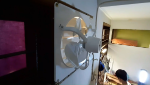 Panasonic Kipas Angin Hexos Fan / Exhaust Fan Dinding Industri - 16 inch (40 cm) - FV40AFU - FREE ONGKIR Jabodetabek