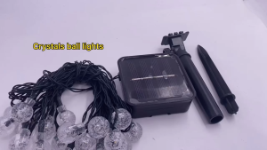 5M 20LED Bulb Solar Christmas Light Outdoor Waterproof Garden Garland Fairy Lights Decorations New Year Holiday String Light