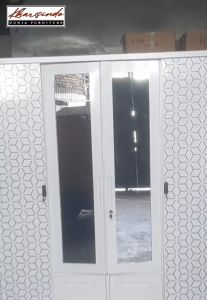 Lemari Pakaian 4 Pintu Laci / Lemari Baju / SLSW - 066 - 067 - 068 - 069 / FULL BESI
