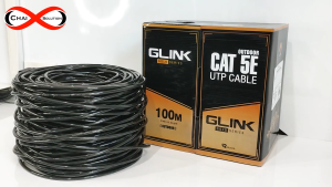 GLINK รูปแบบ GLG5002 GOLD สาย LAN CAT5E ผ่านการสวยผ่าน ความยาว 100 เมตร