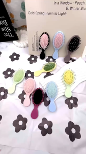 FR-C1146 Sisir Rambut Anak Polos Anti Kusut Warna Pastel / Sisir Rambut Pijat Anak Wet Brush Mini