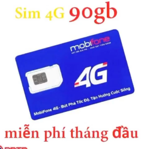 FREESHIP - CHƯA KÍCH HOẠT Sim 4G mobifone mỗi ngày 3GB miễn phí tháng đầu sử dụng toàn quốc