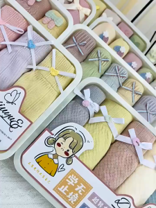 Comfii 【COD】【M - 60-70KG Lunch Box 5 Packs】 Womens Underwear Cotton Moisturizing Pants Seluar Dalam Wanita Lady Panties