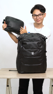 Promo Tas Ransel Premium Laptop Travelling Pria Wanita Urban Factor - Ethereal