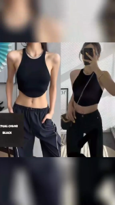 PADDED TANK TOP FOR LADIES / HALTER TOP WITH PAD/ BRALETTE WITH PAD / BINI INSPIRED TOP