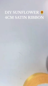 25Yards/Roll 4cm Satin Ribbon: Gift Packaging Made Easy