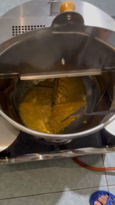 Máy làm bắp rang bơ công ngiệp Công suất lớn tốc độ nhanh và đều Inox cao cấp và bền bỉ