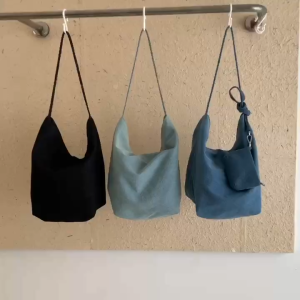 TAS TOTE BAG REMAJA KAPASITAS BESAR BAHAN DENIM - TAS KULIAH SIMPLE - TAS SEKOLAH IMPORT