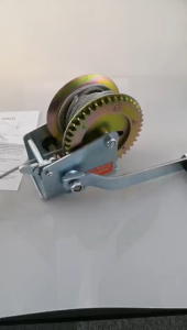 Katrol Kanopi Sliding Kekuatan 800lbs 360 Kg Sudah Termasuk Tali Kawat Sellingnya Geser Buka Tutup Atau Tarik Ulur Hand Winch Katrol Manual