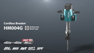 Makita HM004 / HM004GZ05 40Vmax x2 Cordless Breaker / Demolition Hammer