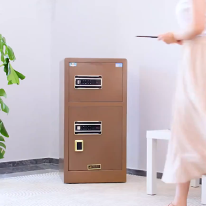 Safe Box Mechanical All Steel Fireproof AntiTheft Depository Cash Jewelry Home Office File Laptop Hotel Safety Security