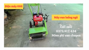 Máy vun ngô làm vườn đa năng - Giá Rẻ - Đường kính 50 trục 38 vun ngô có 2 bánh