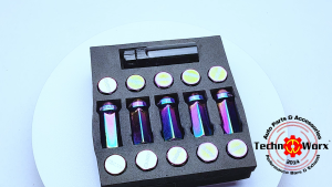 Rays Hyper Nut M12 x 1.5 Special Colors NEOCHROME Lugnuts universal wheel Rim High Quality