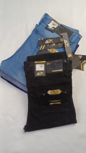 Celana Panjang Warna Soft Jeans Pria Dewasa Slimfit