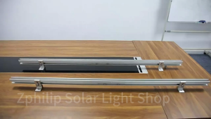 Solar Mounting Accessory for Glound Lug End Clamp Mid Clamp Z Bracket for Solar Panel Mounting
