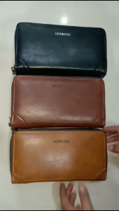 Menbense Handbag / Cltuch / Dompet Tangan Besar G8899-1 Pria Wanita Muat Hp ukuran 7 Inch Bahan Sintetis Tebal