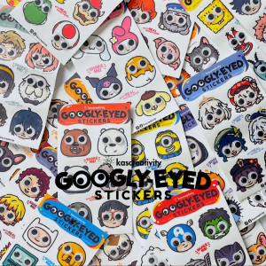 Googly-Eyed Stickers by kascreativity Googly Eyes Moving Eyes