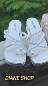 5cm Platform Sandals for Women Slip On Open Toe Thick Sole Summer Pearl Decorative Anti-Slip Waterproof Outdoor Beach Sandals