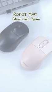 Mouse Wireless ROBOT M207 2.4GHz Optical 1600DPI Original - Garansi 1 Tahun