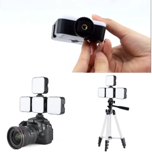 Live Broadcast For 1/4 Inch Screw Hole LED Video Light Video Conference Photographic Lights Vlog Fill Light Fill-in Light Camera Fill Light Selfie Light Selfie Lamp