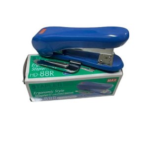 Max Ergonomic Style Stapler HD-88R ( With Staple Remover / Use Max 2115 1/4 2115 1/4L Staples )