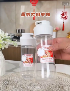 {NEW ARRIVAL} 380ML PP SQUEEZE BOTTLE / SAUCE BOTTLE / OIL SOY SAUCE BOTTLE