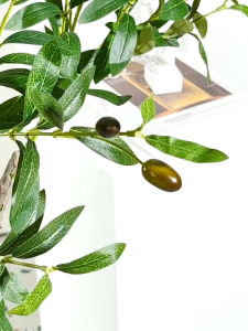 Ready Stock🚚Premium Olive Tree Artificial simulation of potted green plants Furniture decoration (120/150/180CM)橄榄树盆栽家具摆设 ﻿
