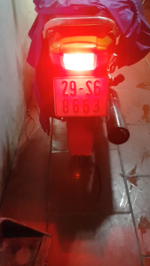 1 Bóng hậu bóng đèn phanh sau bóng đèn hậu LED siêu sáng 360 độ 40 chip led sáng hơn Philips Ultinon Pro6000