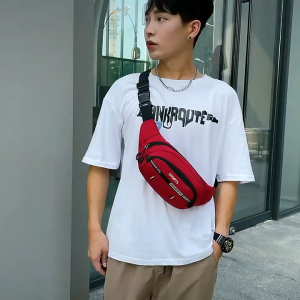 #พร้อมส่ง กระเป๋าสะพายแฟชั่น กันน้ำ สายปรับได้ น้ำหนักเบา