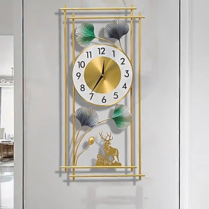 Jam Dinding Desain Unik: Dekorasi Aesthetic Bunga & Ruang Tamu